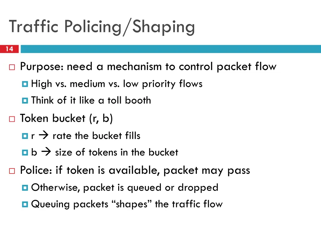 traffic policing shaping