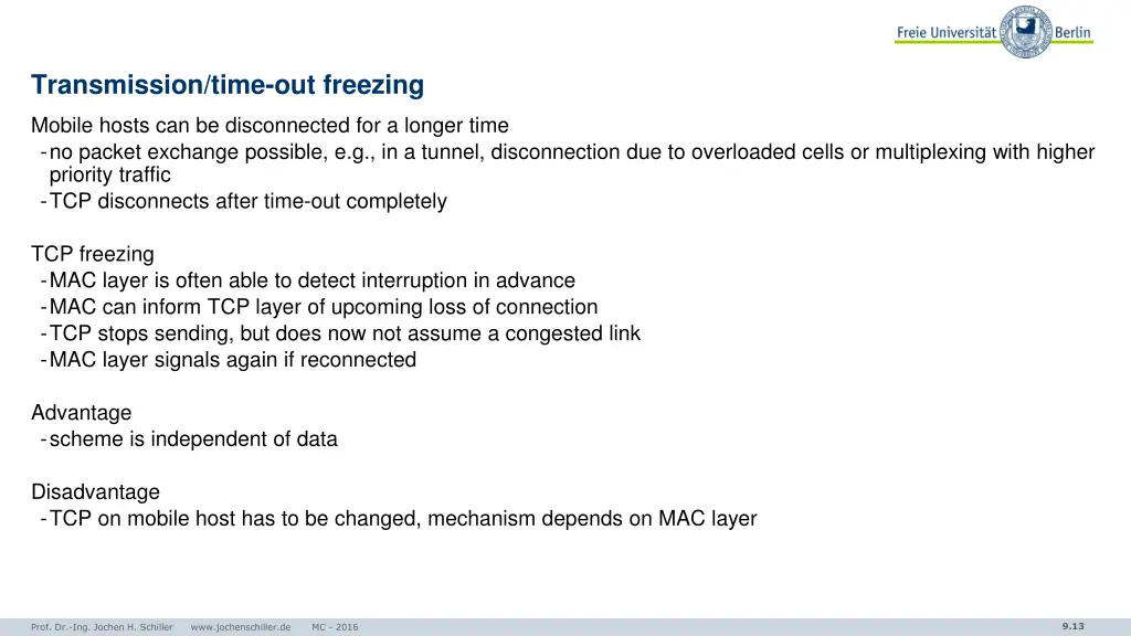 transmission time out freezing