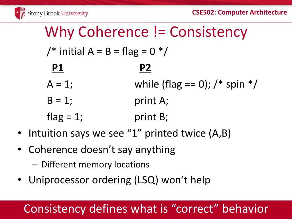 cse502 computer architecture 32