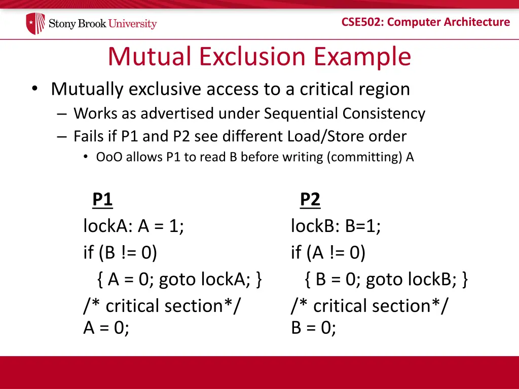 cse502 computer architecture 35