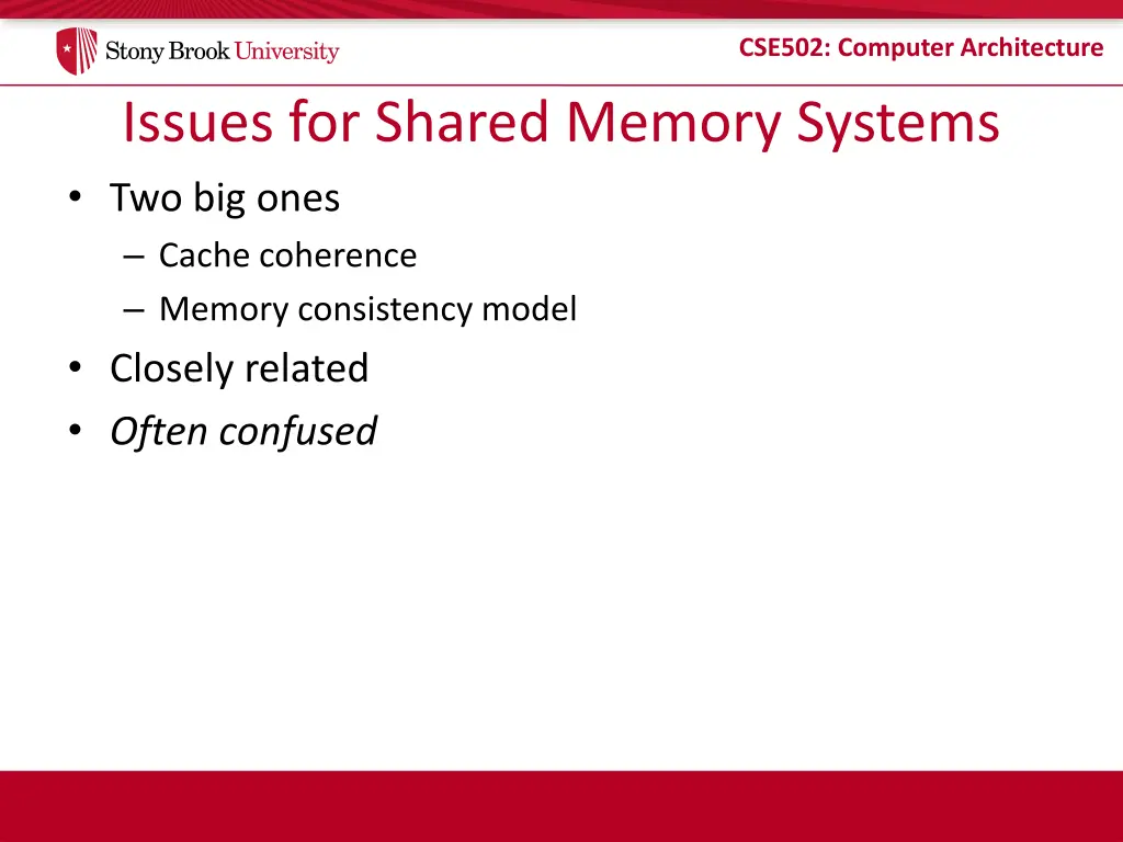 cse502 computer architecture 6