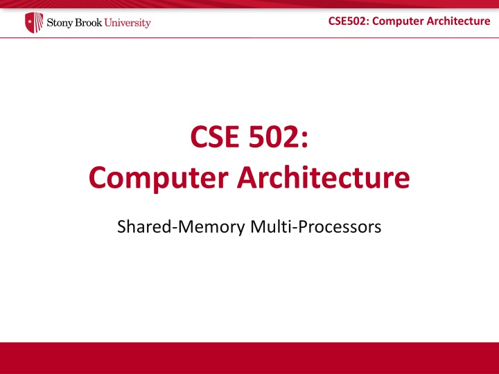 cse502 computer architecture