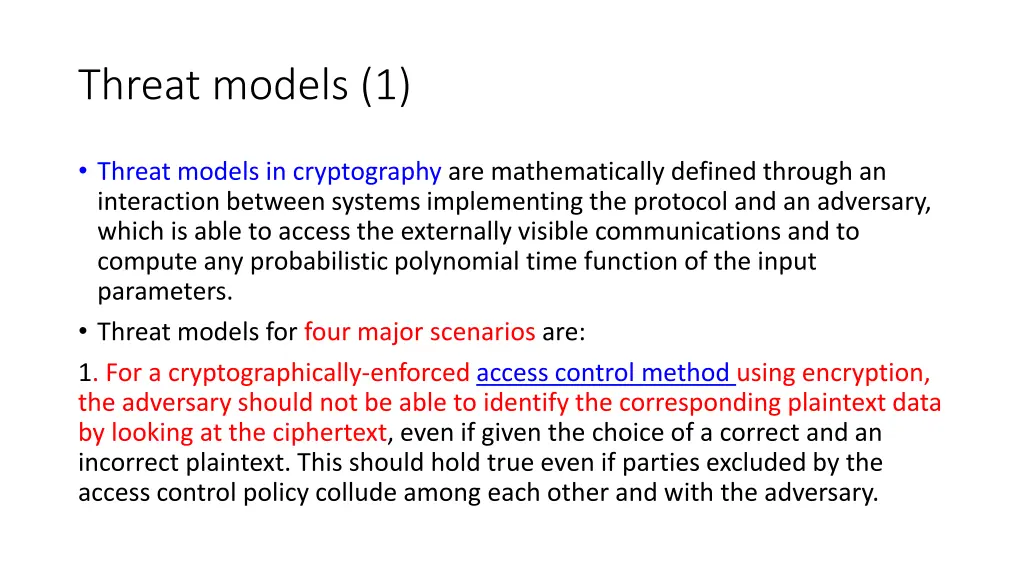 threat models 1 1