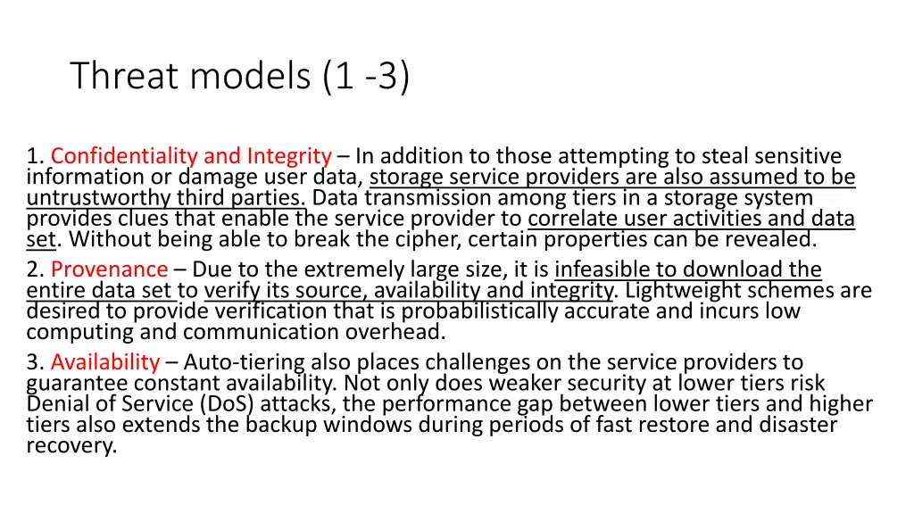 threat models 1 3