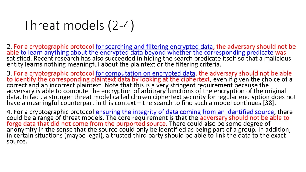 threat models 2 4