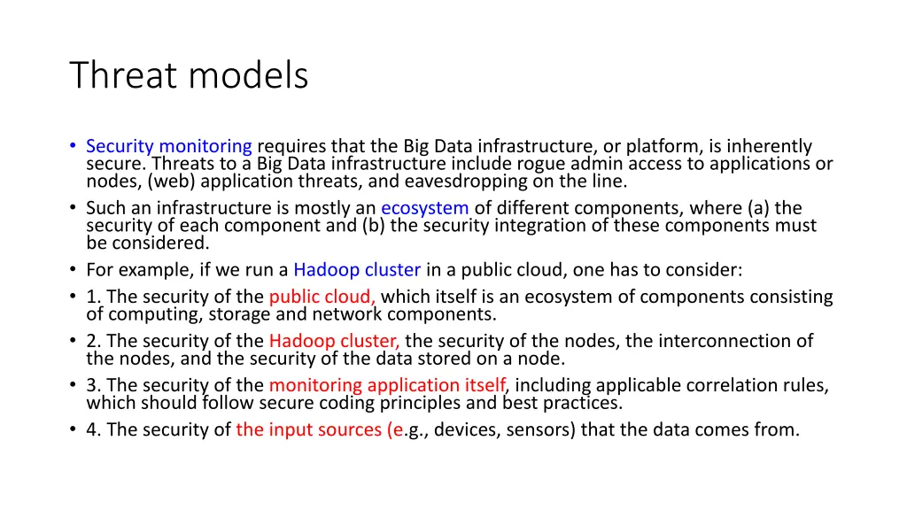 threat models 2