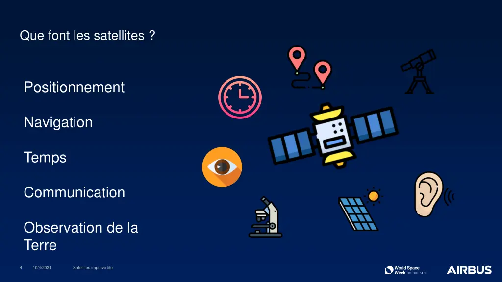 que font les satellites