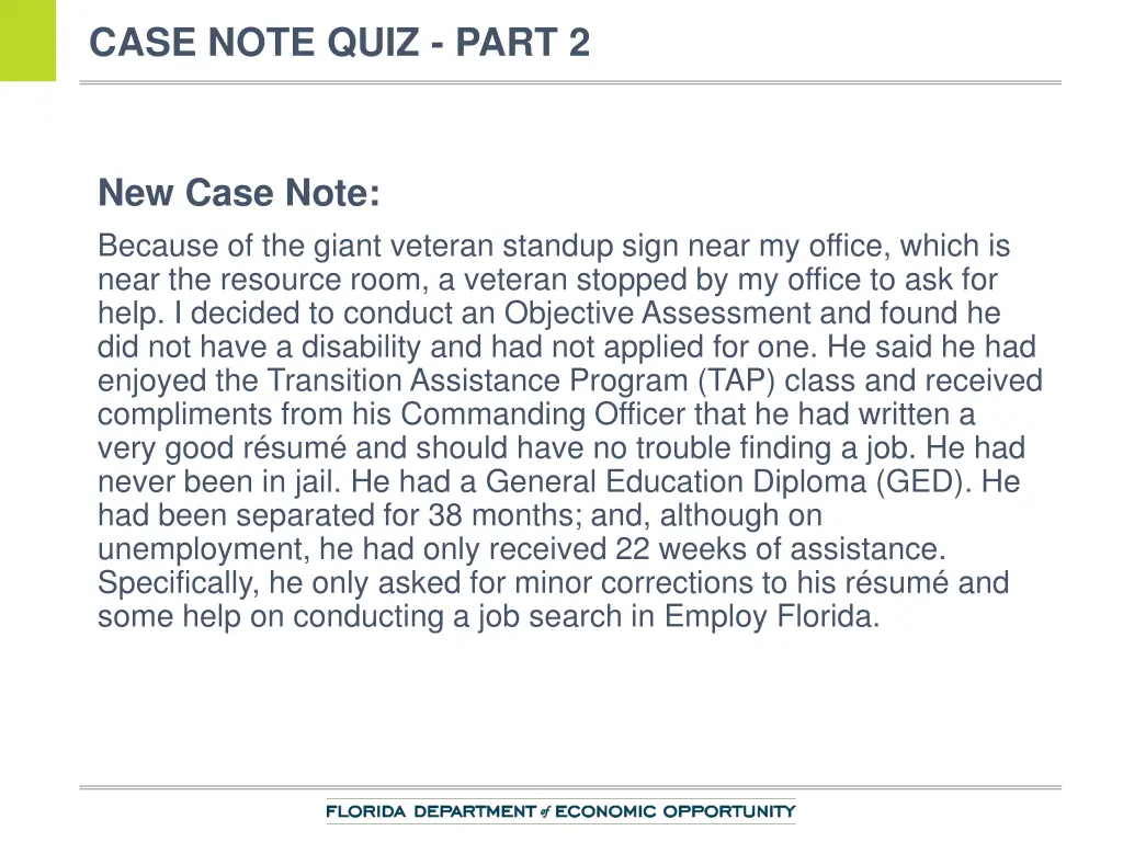 case note quiz part 2