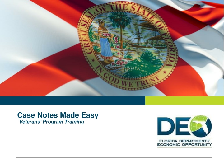 case notes made easy veterans program training