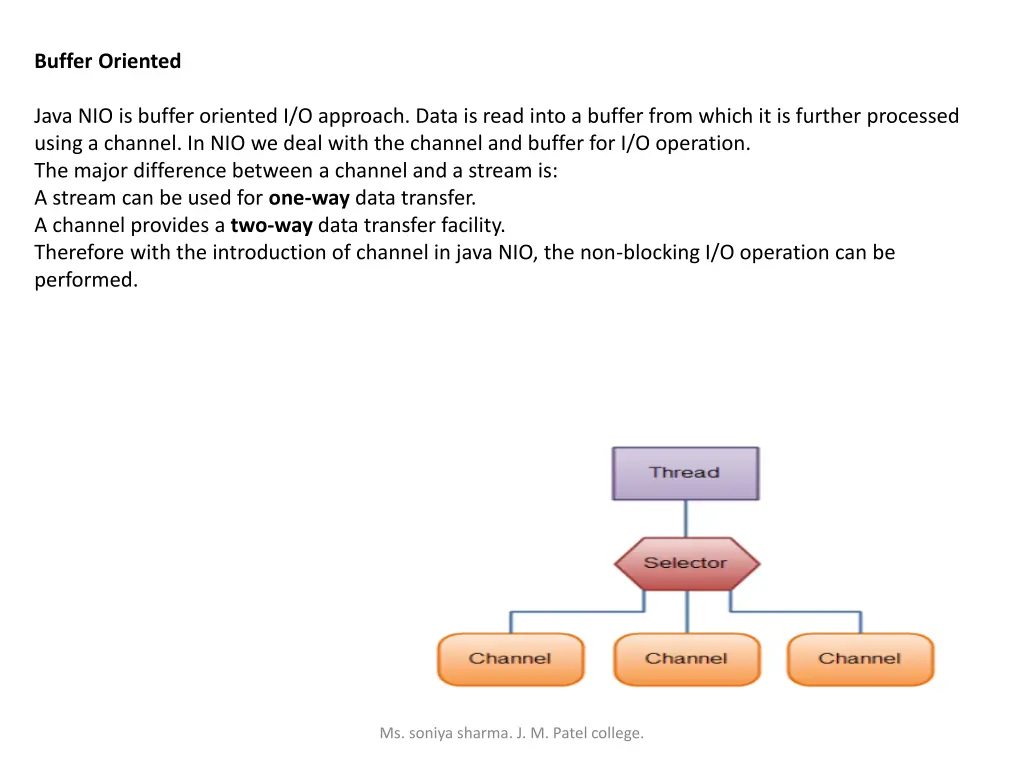 buffer oriented 1