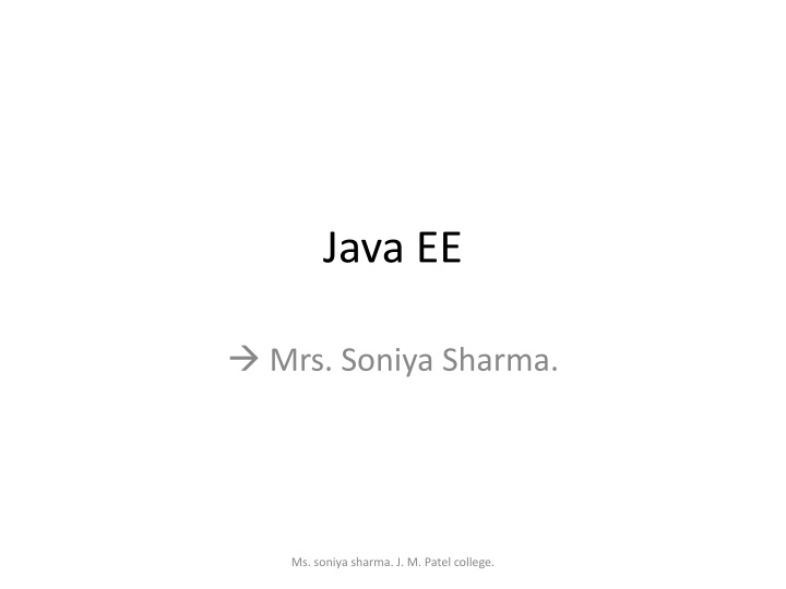 java ee