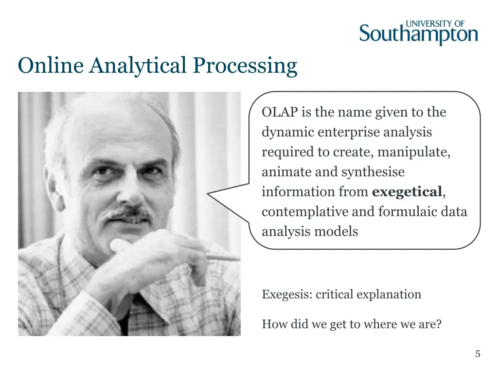 online analytical processing 1