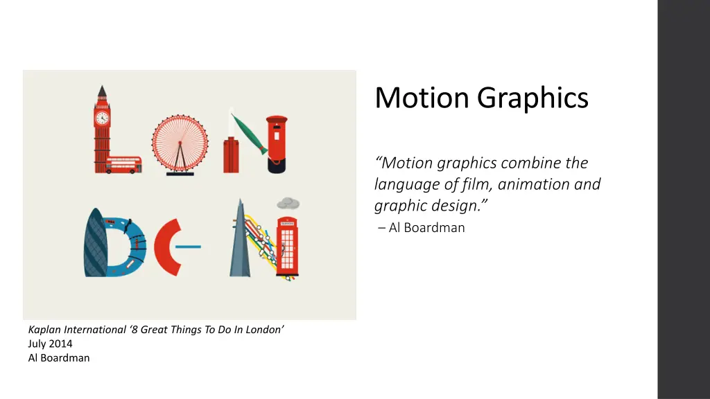 motion graphics