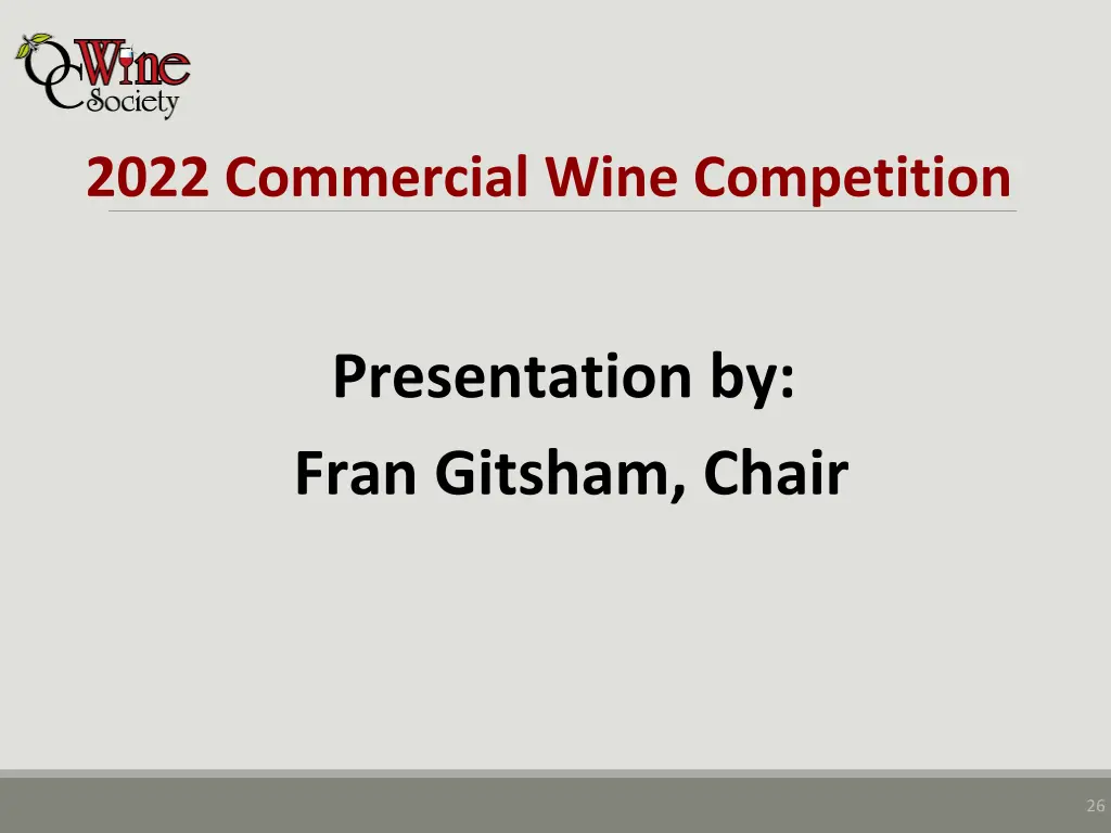 2022 commercial wine competition