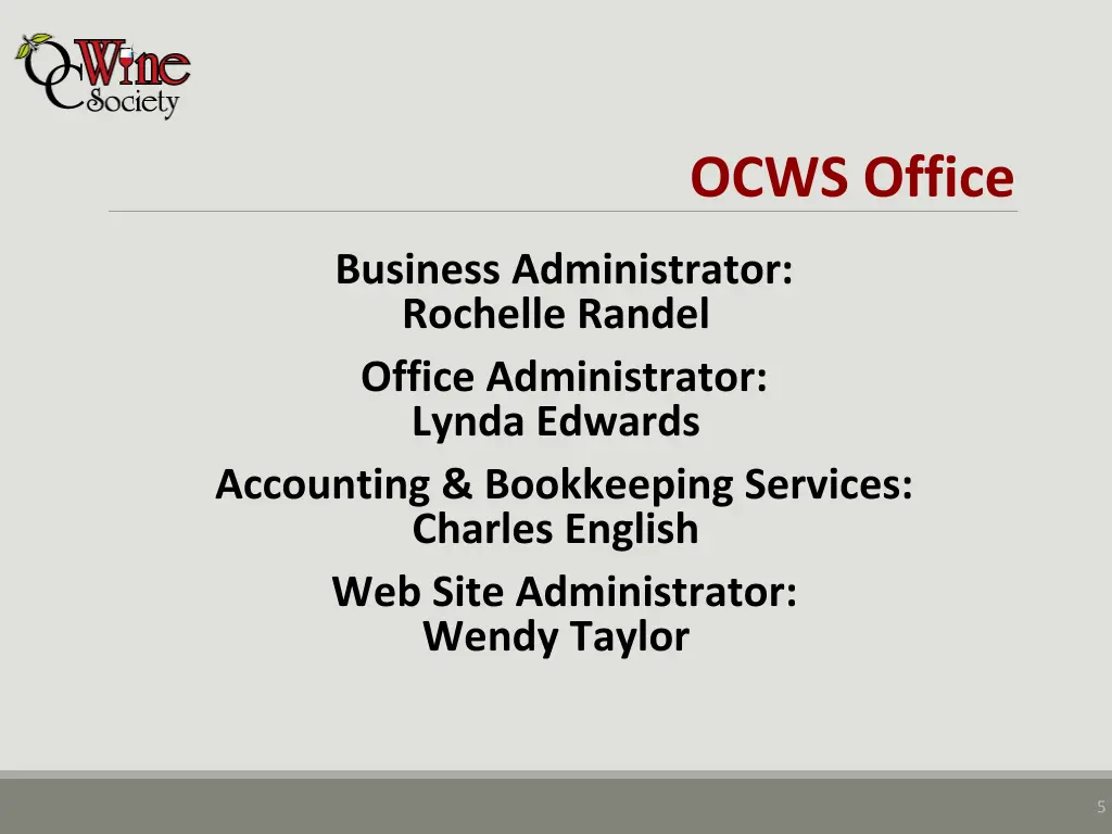 ocws office