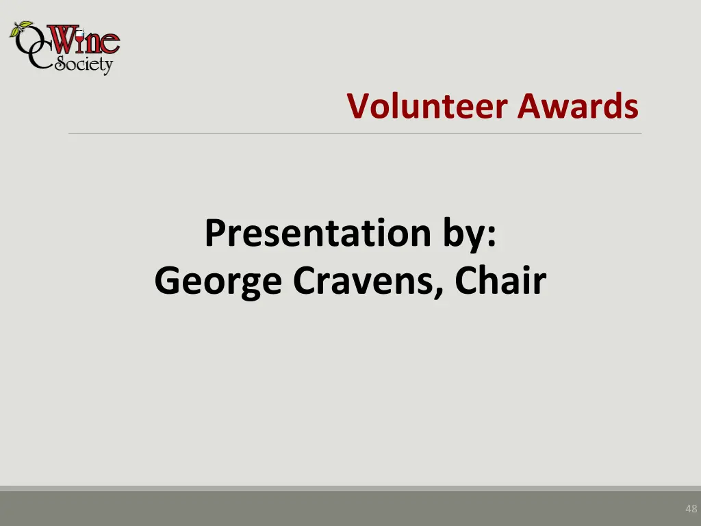 volunteer awards