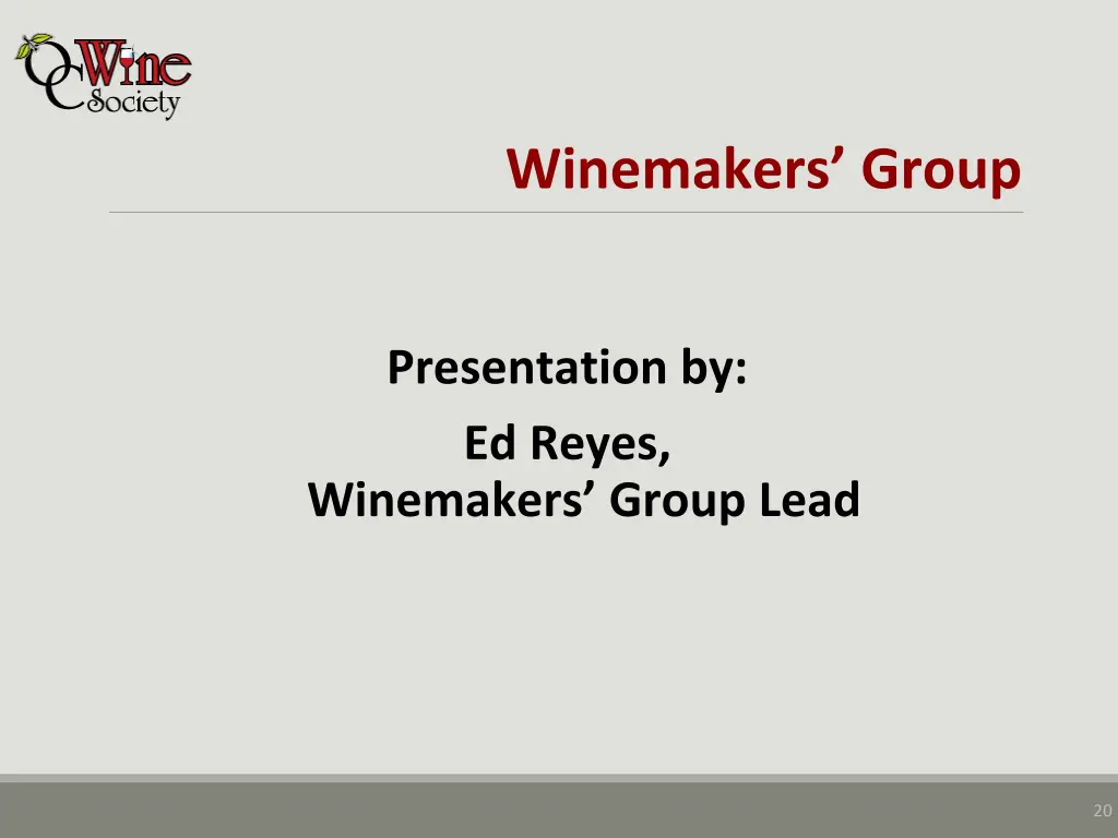 winemakers group