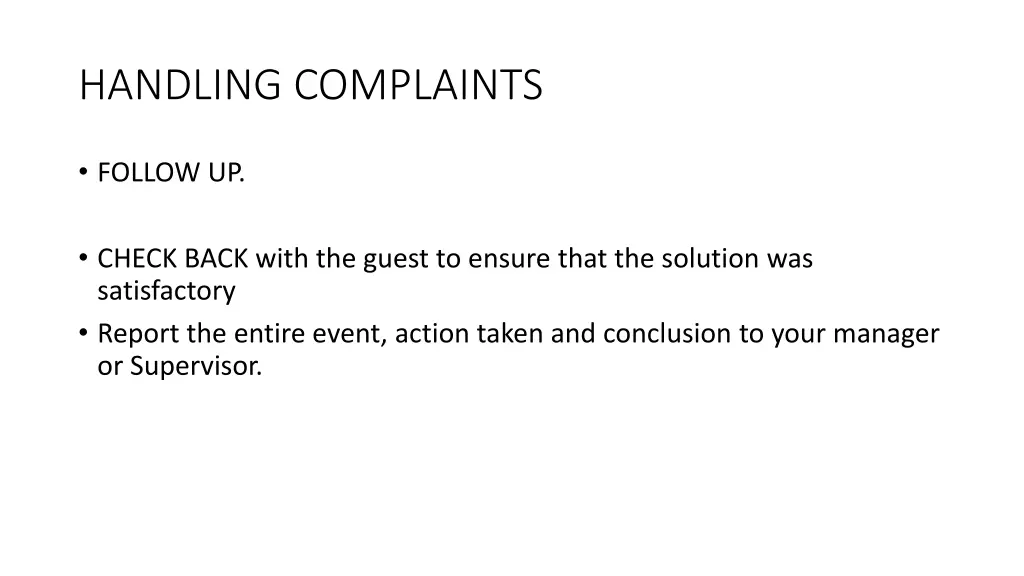 handling complaints 3