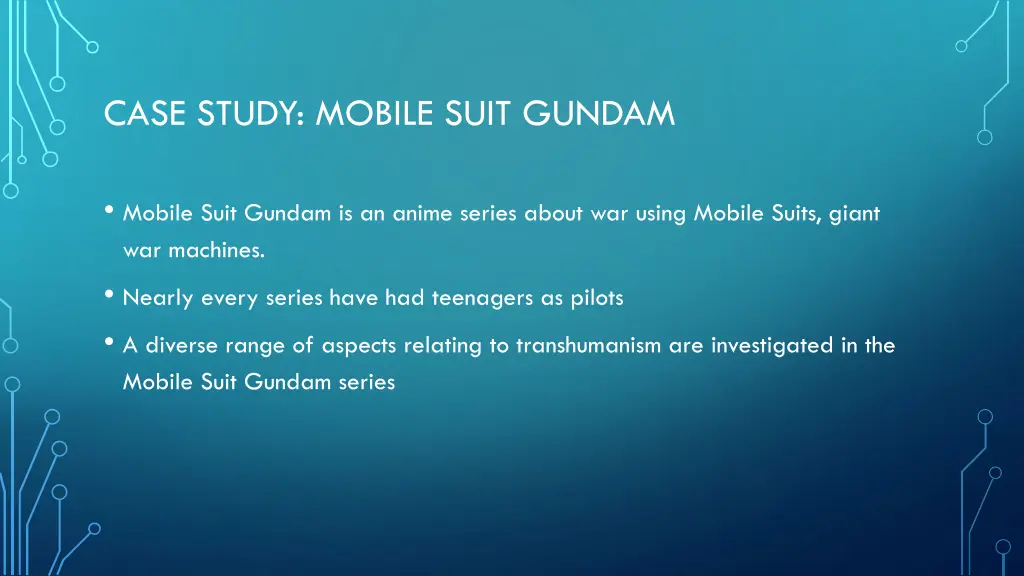 case study mobile suit gundam