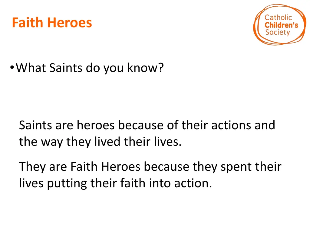 faith heroes