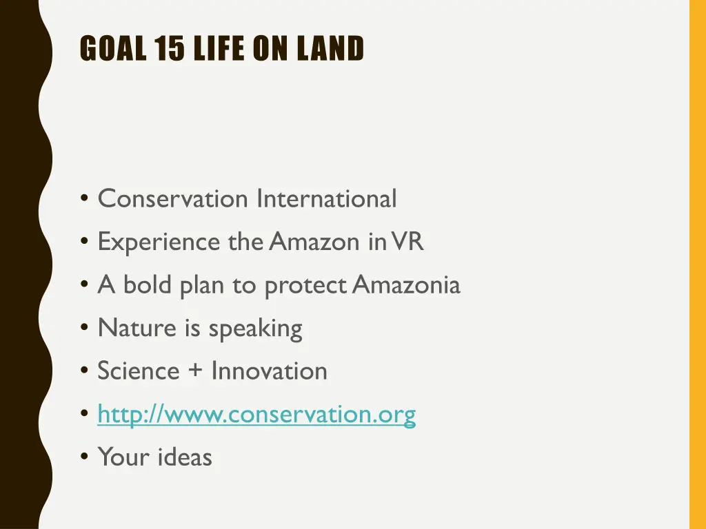 goal 15 life on land