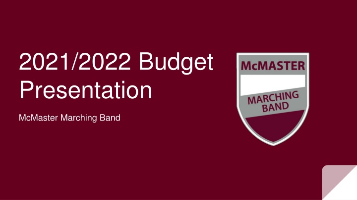 2021 2022 budget presentation