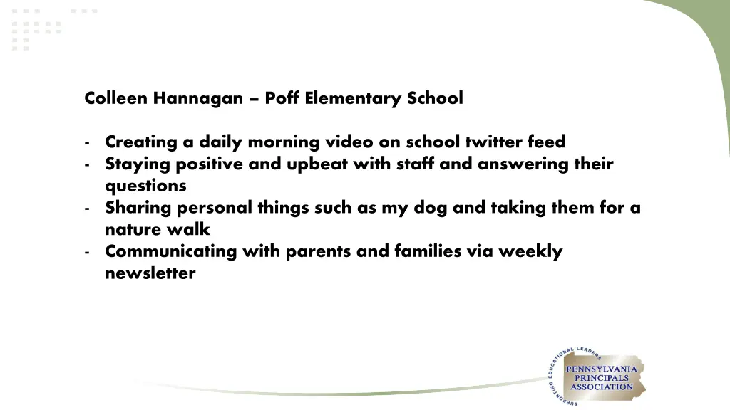 colleen hannagan poff elementary school