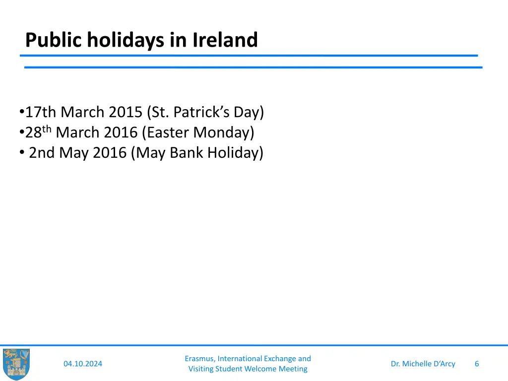 public holidays in ireland