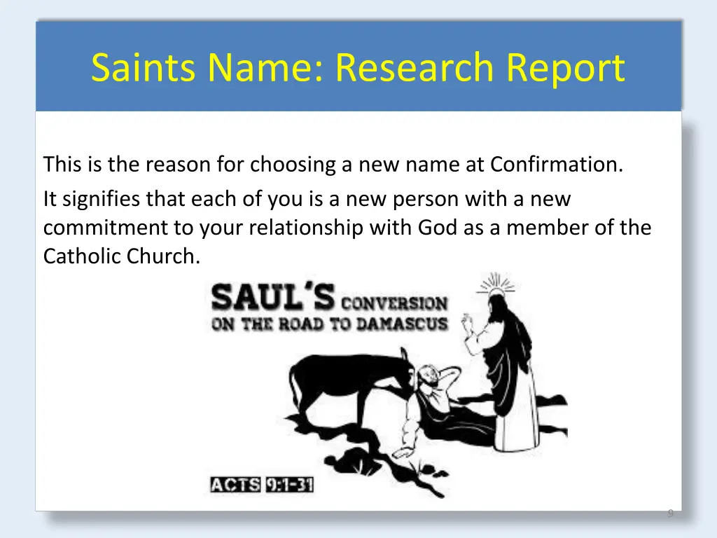 saints name research report 4