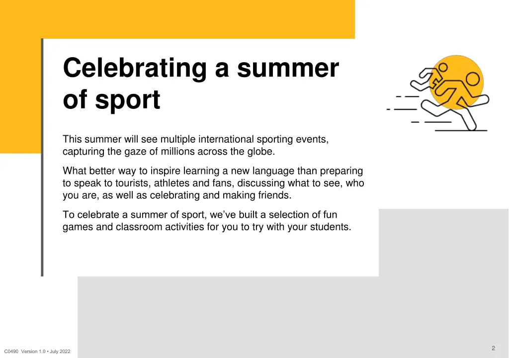 celebrating a summer of sport