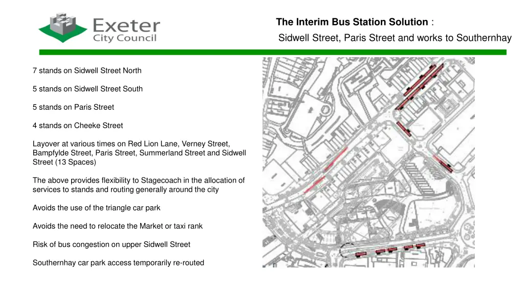 the interim bus station solution