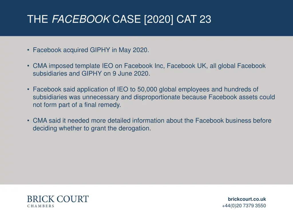 the facebook case 2020 cat 23