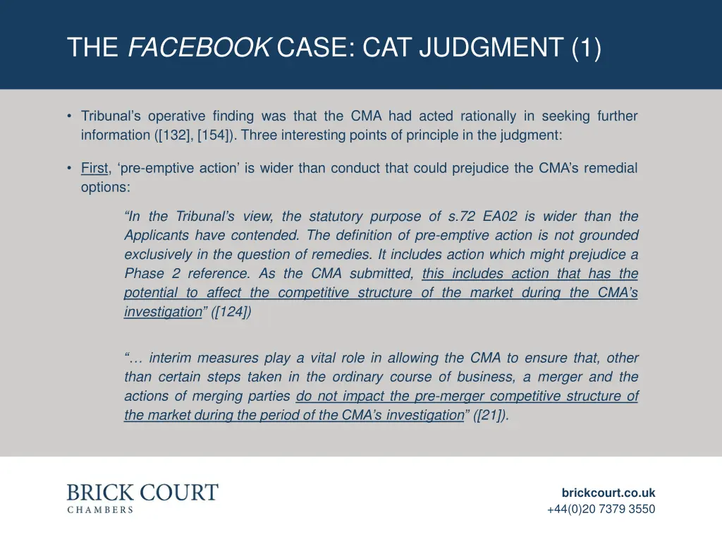 the facebook case cat judgment 1