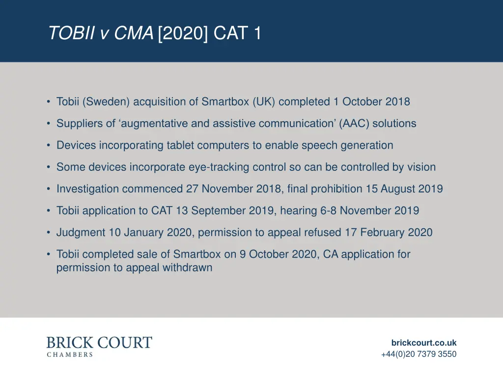 tobii v cma 2020 cat 1