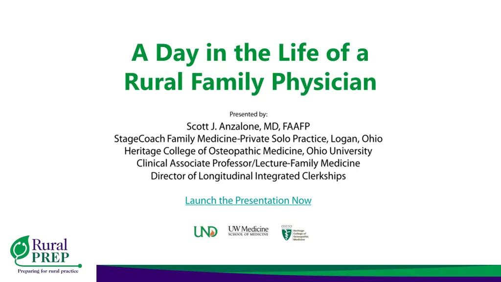 a day in the life of a rural family physician 1