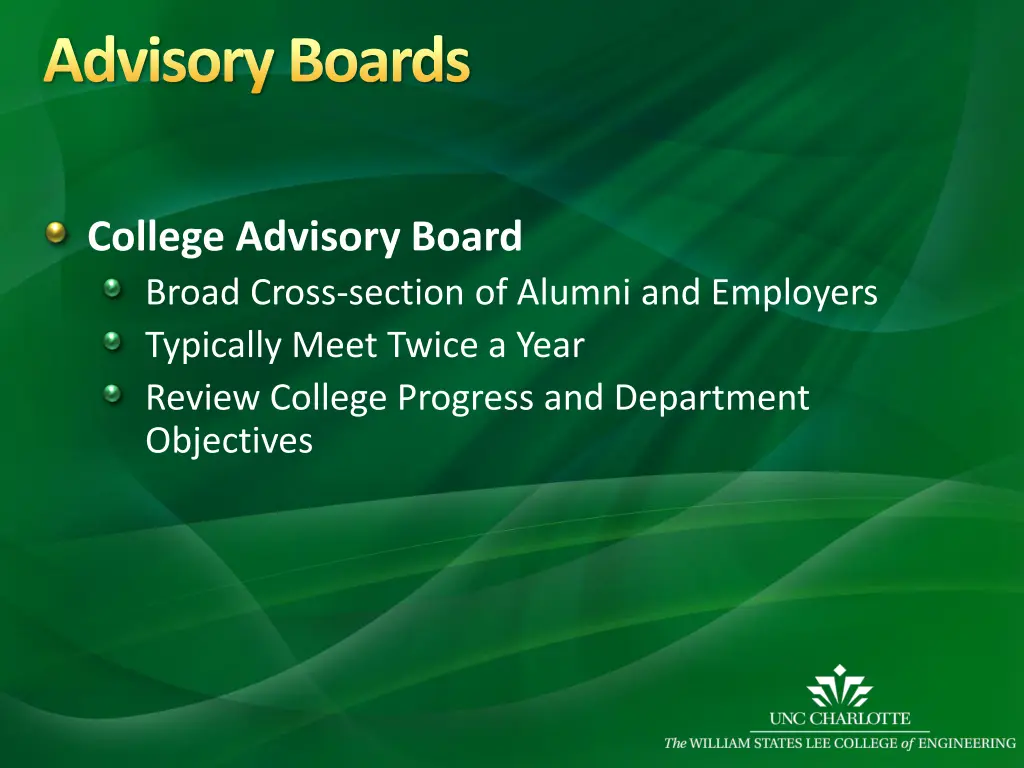 advisory boards