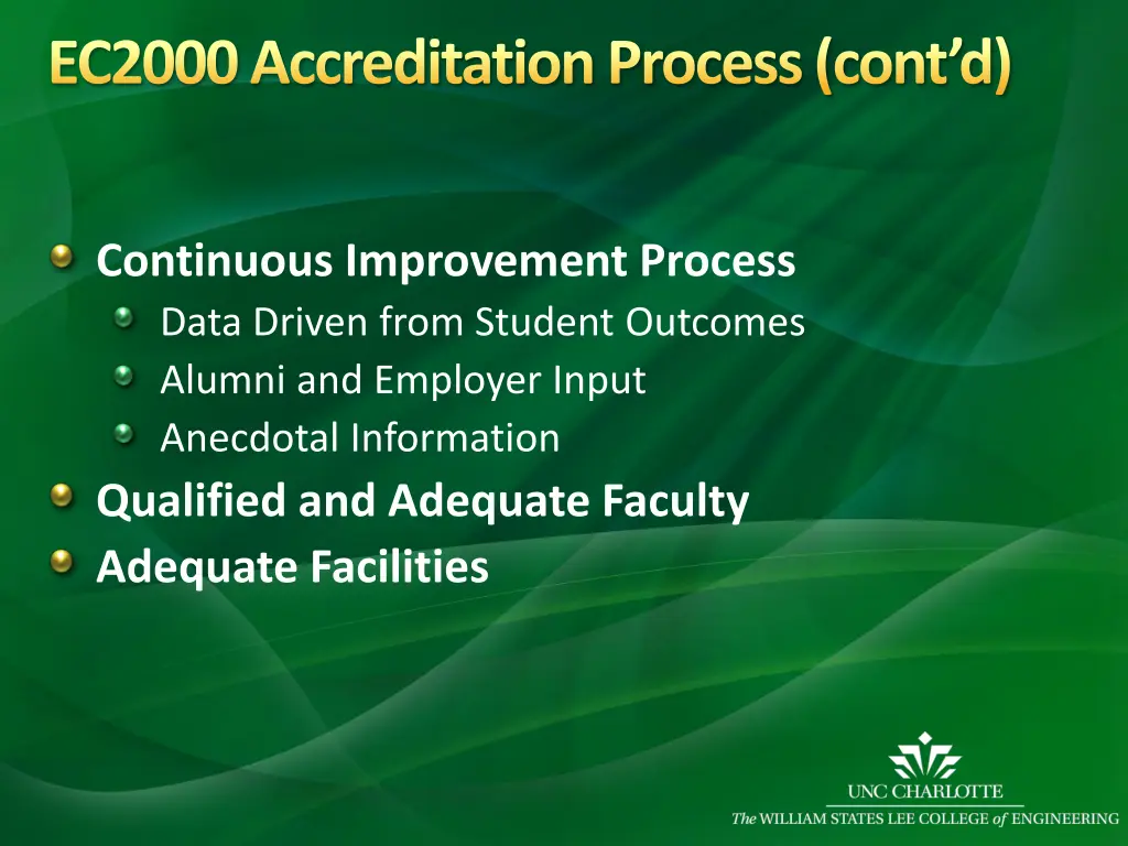 ec2000 accreditation process cont d