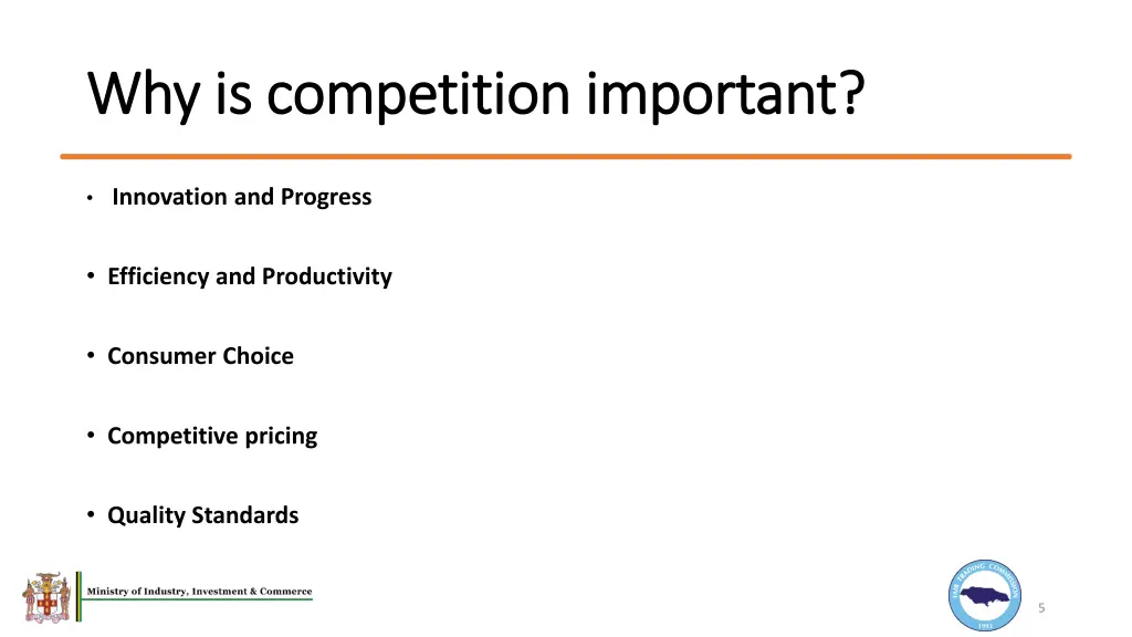 why is competition important why is competition