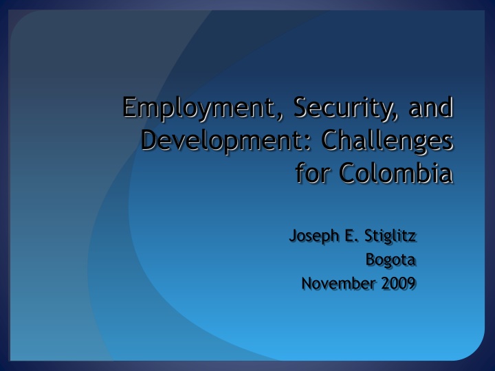 employment security and development challenges