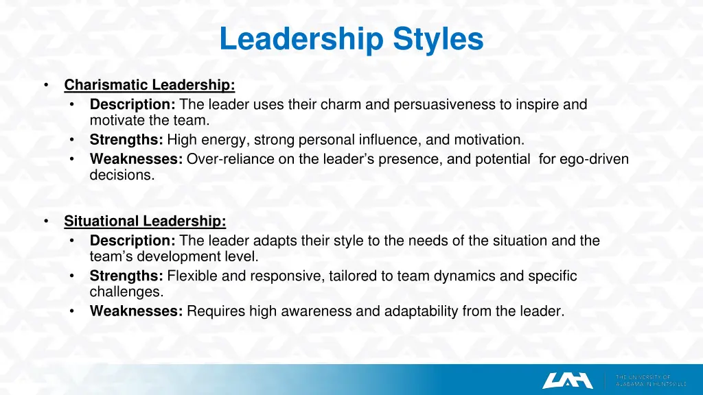 leadership styles 3