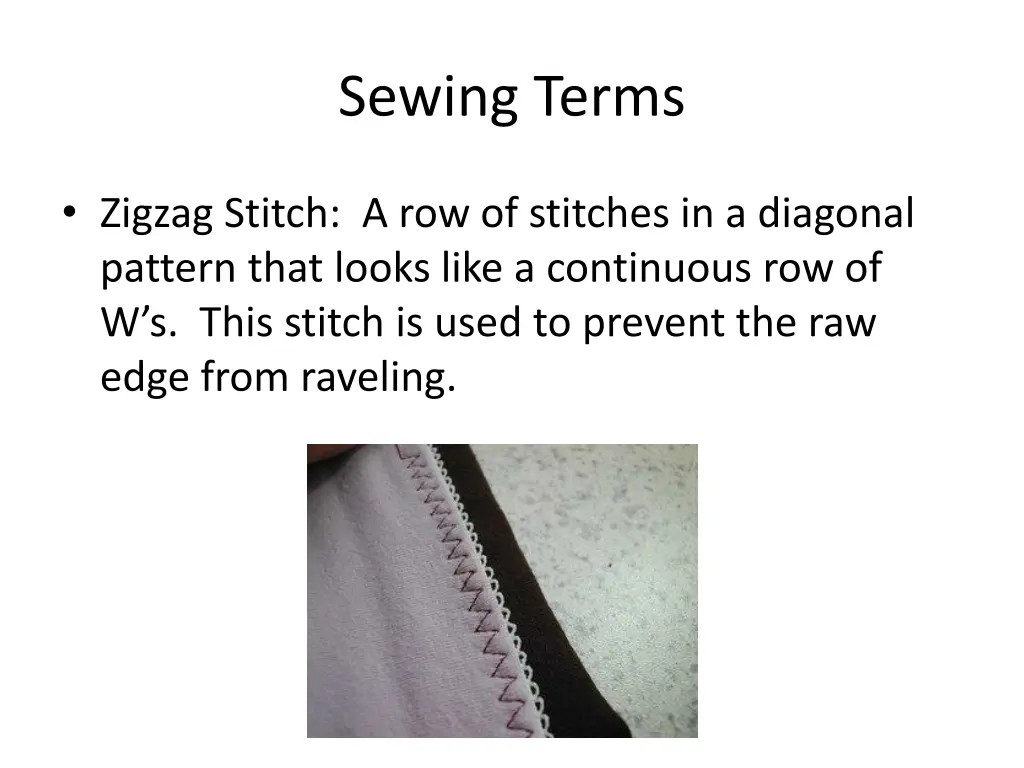 sewing terms 3