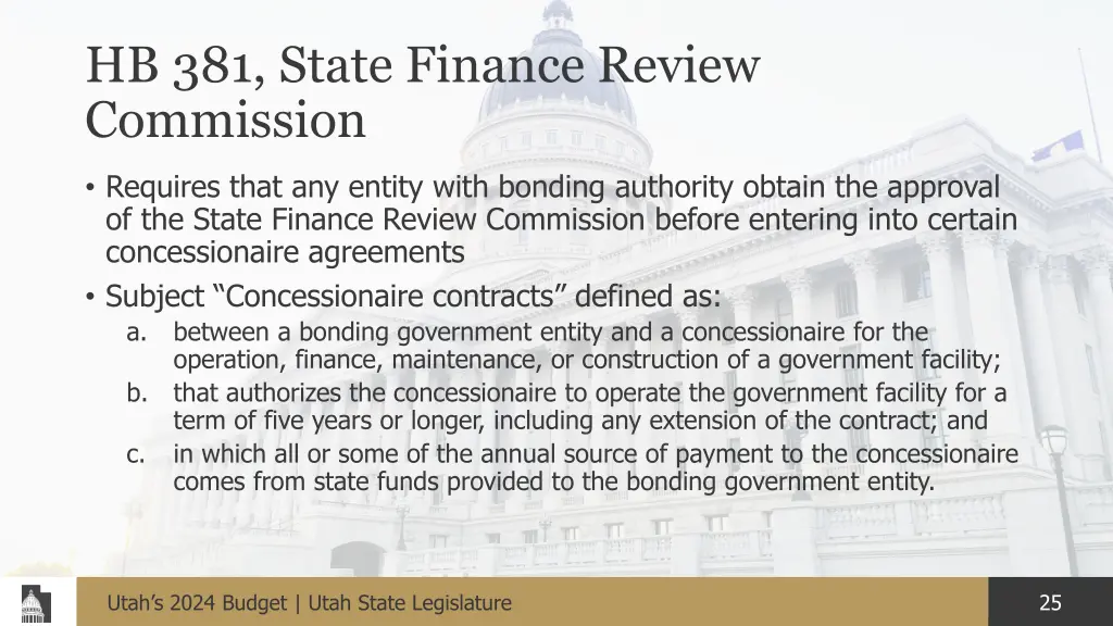 hb 381 state finance review commission