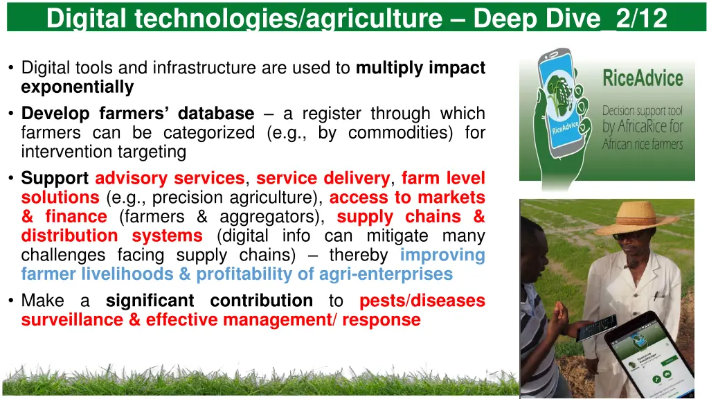 digital technologies agriculture deep dive 2 12