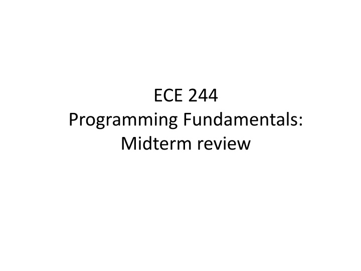 ece 244