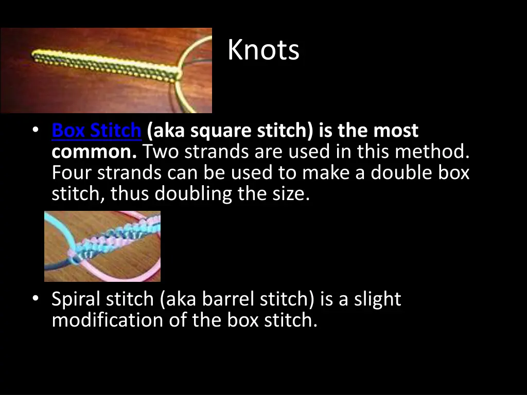 knots