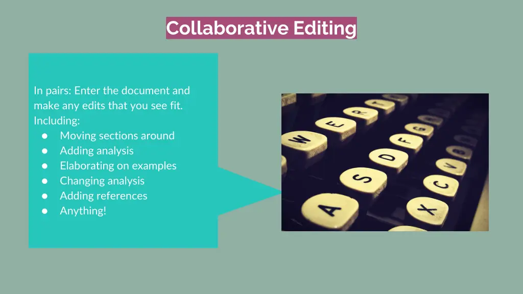 collaborative editing