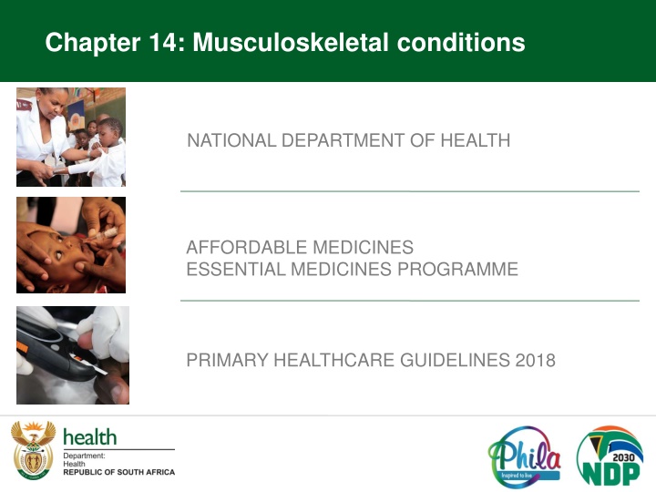 chapter 14 musculoskeletal conditions