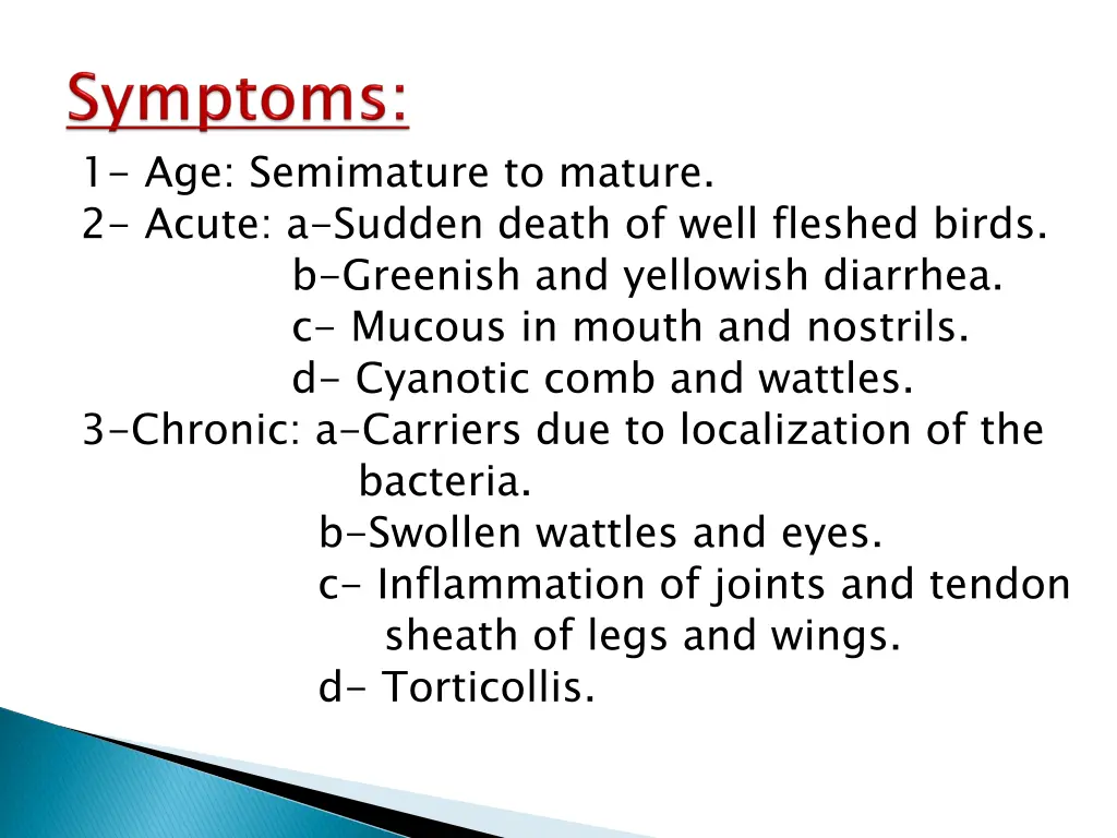 1 age semimature to mature 2 acute a sudden death