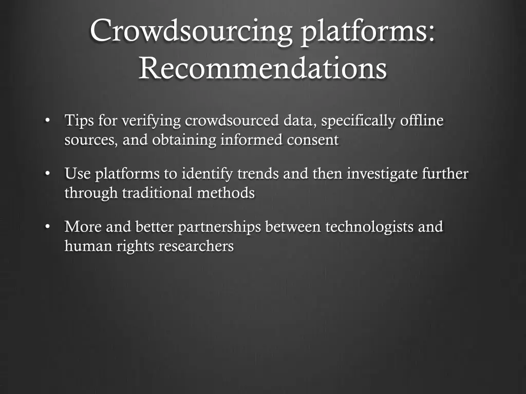 crowdsourcing platforms recommendations