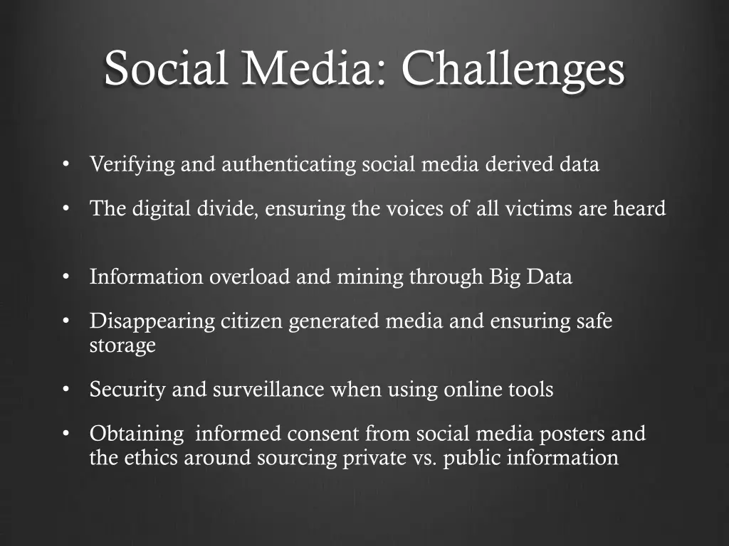 social media challenges